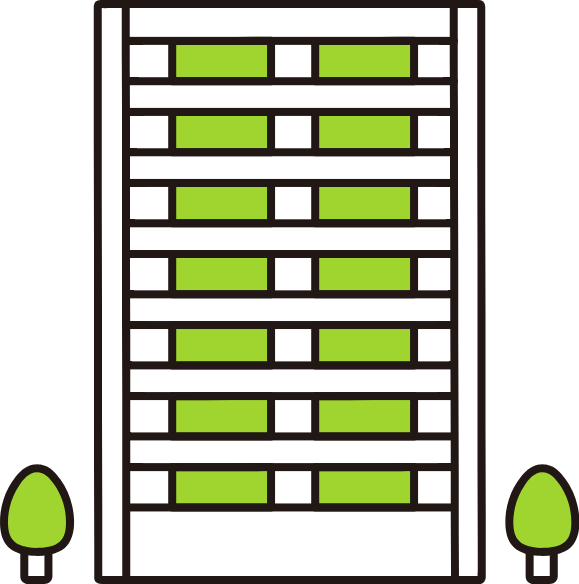 中小企業の建物イラスト